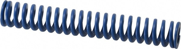 Die Spring: 4" Free Length, Blue