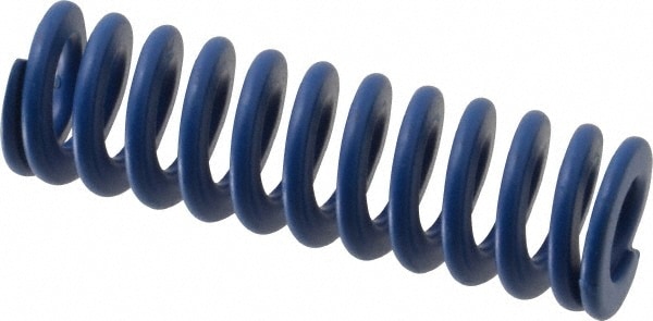 Die Spring: 2-1/2" Free Length, Blue
