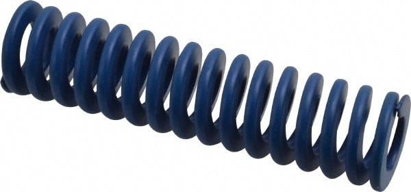 Die Spring: 4" Free Length, Blue