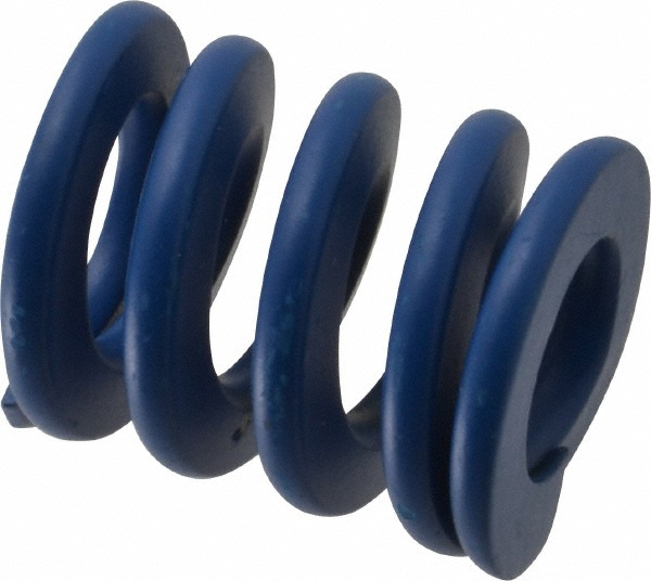 Die Spring: 1-1/2" Free Length, Blue