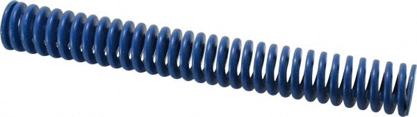 Associated Spring Raymond 204-640 Die Spring: 10" Free Length, Blue 