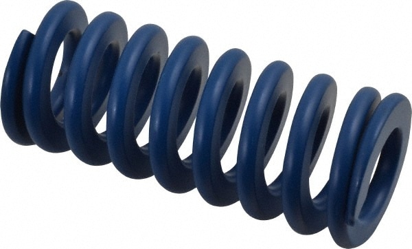 Die Spring: 3-1/2" Free Length, Blue