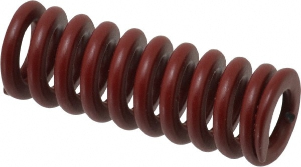 Die Spring: 1-3/4" Free Length, Red
