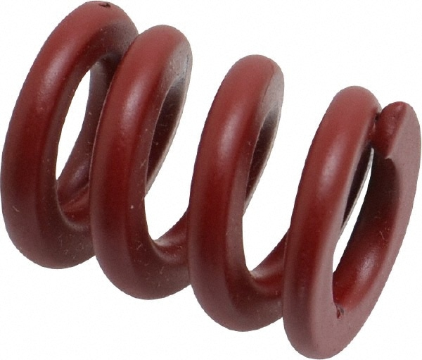 Die Spring: 1" Free Length, Red