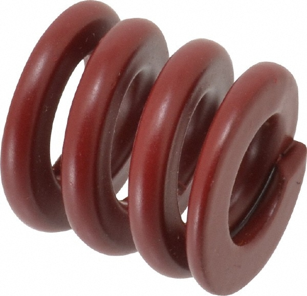 Die Spring: 1" Free Length, Red