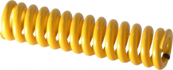 Die Spring: 2" Free Length, Yellow