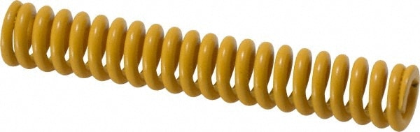 Die Spring: 3" Free Length, Yellow