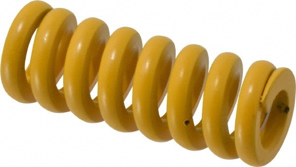 Die Spring: 2" Free Length, Yellow