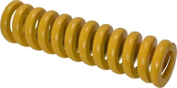 Die Spring: 3" Free Length, Yellow