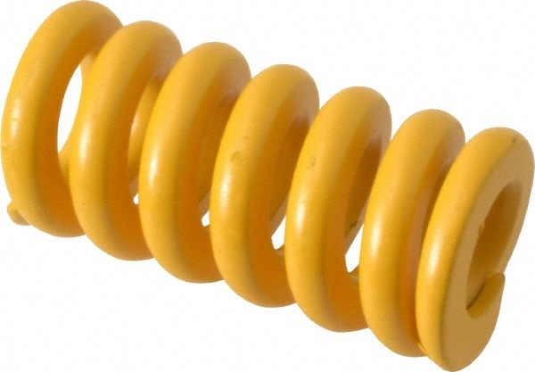 Die Spring: 2" Free Length, Yellow