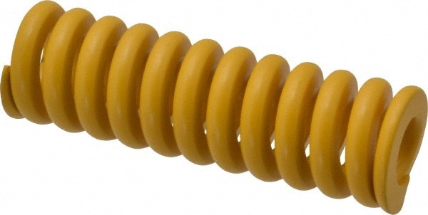 Die Spring: 4" Free Length, Yellow
