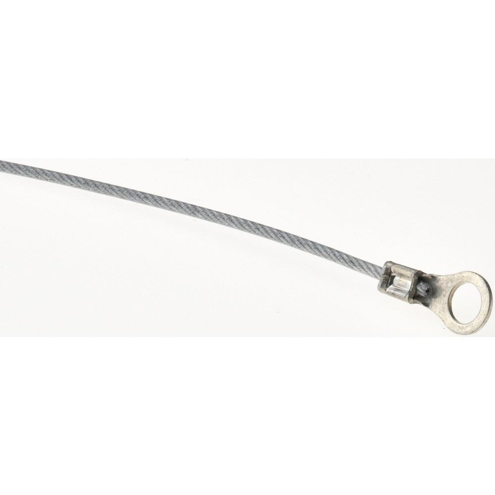 Value Collection 6" Long, Steel Cable Loop & Eye End, Quick Release Pin Lanyard MSC Direct