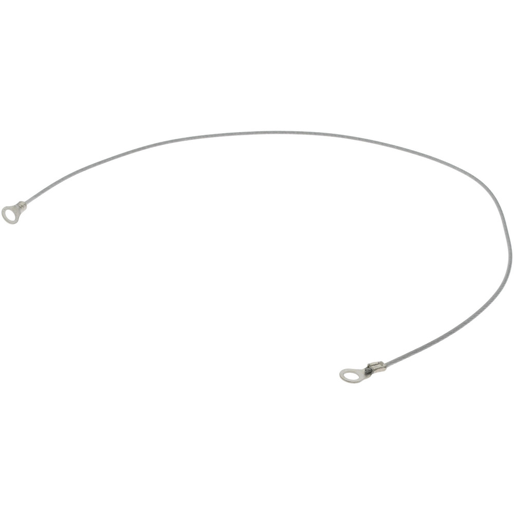 Value Collection 18" Long, Steel Cable Eye & Eye End, Quick Release Pin Lanyard MSC