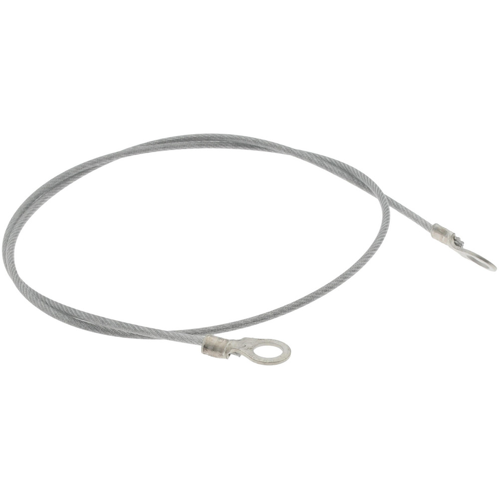 Value Collection 18" Long, Steel Cable Eye & Eye End, Quick Release Pin Lanyard MSC