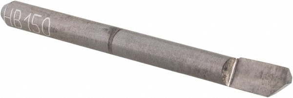 Helical Boring Bar: 0.15" Min Bore, Right Hand Cut, Submicron Solid Carbide