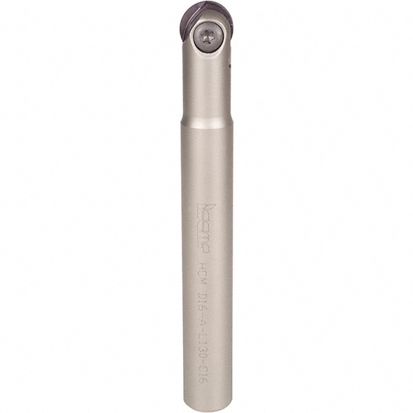 Iscar 3103600 Indexable Ball Nose End Mill: 1/2" Cut Dia, Solid Carbide, 6.5" OAL Image