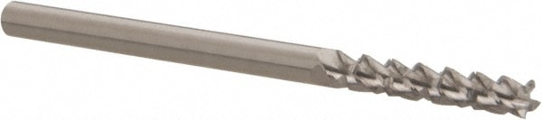 Accupro 12185416 1/8" Diam 4-Flute 40° Solid Carbide Square Roughing & Finishing End Mill Image