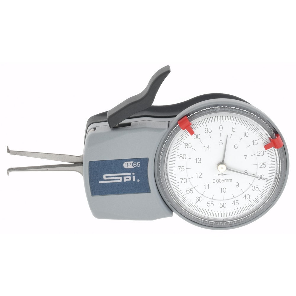 SPI 15-518-4 Inside Dial Caliper Gage: 5 to 15 mm, 0.005 mm Graduation, 0.0015 mm Accuracy Image