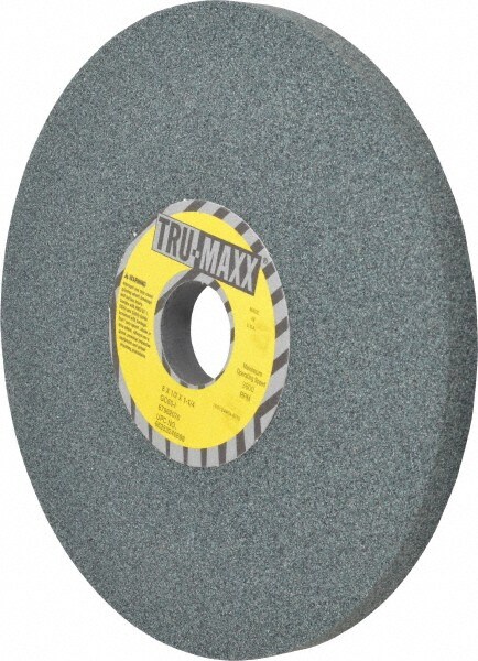 Tru-Maxx 66253246698 Surface Grinding Wheel: 8" Dia, 1/2" Thick, 1-1/4" Hole, 60 Grit, I Hardness Image