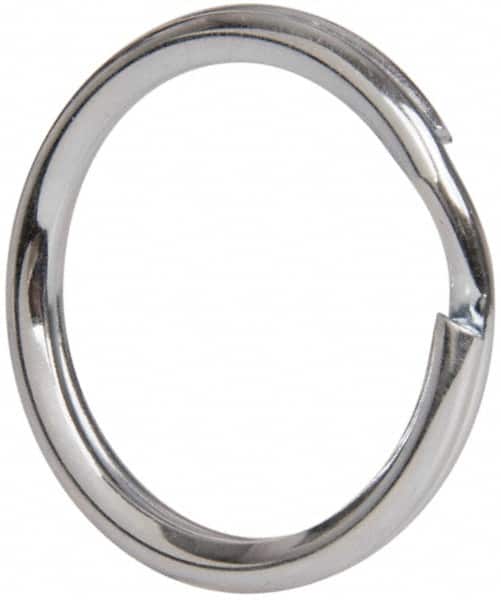 50 pcs Extra Large 2 Nickel Silver Split Key Rings #ZKEY7642S - Jamin  Leather®