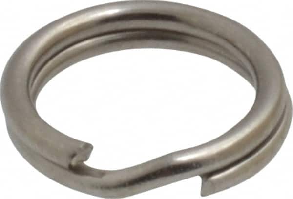  Premium Stainless Steel Split Rings Made in USA (#1 Heavy  Duty) : Sports & Outdoors