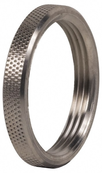 Parker PR05X51SS FRL Panel Nut: Stainless Steel, 1/4" Port, Use with PB548 & PR364 Image