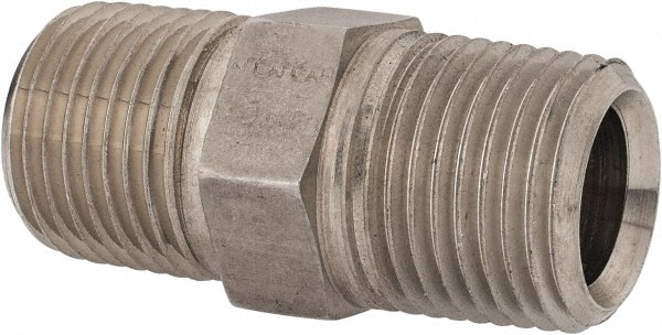 Parker 616A28-SS Industrial Pipe Hex Plug: 1/2" Male Thread, MNPTF Image