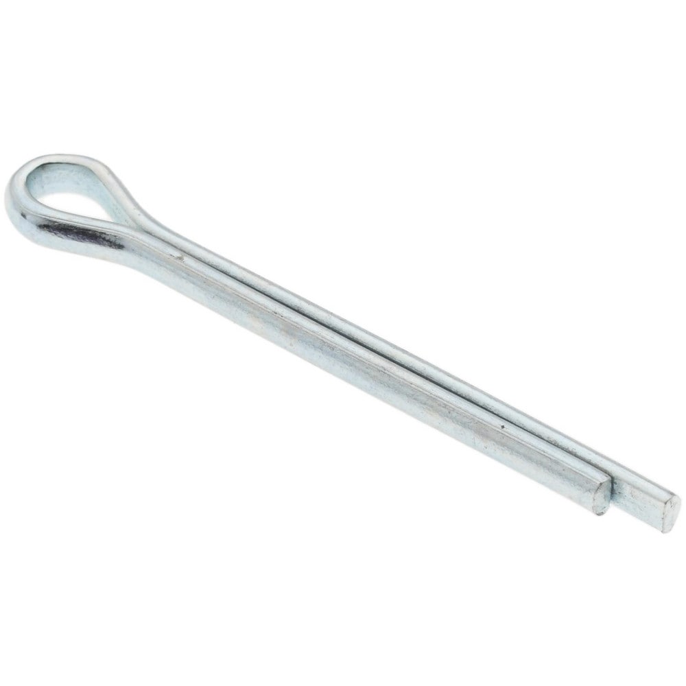 18 Diam X 1 14 Long Extended Prong Cotter Pin Grade 2 Steel Zinc Plated 