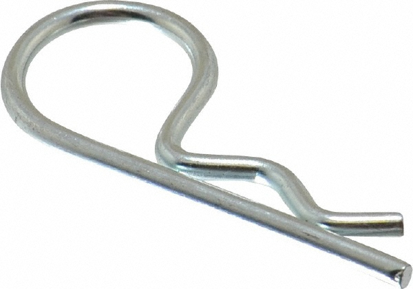Value Collection C207-BP2105 3/8 to 7/16" Shaft Diam, 1-7/8" Long, 0.092" Wire Diam, Hair Pin Cotter Image