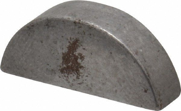 10 Chiavi Woodruff In Acciaio Da 5/32 X 5/8 Pollici - Mezzaluna Grado 2 - AMERICANINTEGRATEDSUPPLY