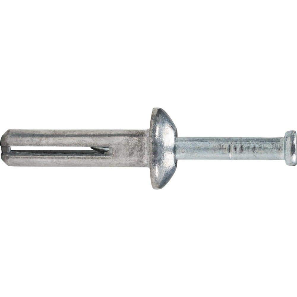 DeWALT Anchors & Fasteners 02820-PWR 1/4" Diam, 1/4" Drill, 1-1/2" OAL, 1-7/8" Min Embedment Hammer Drive Concrete Anchor 