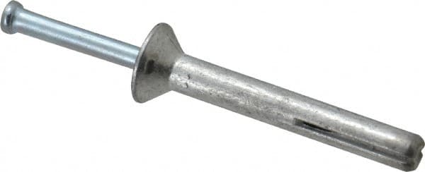 DeWALT Anchors & Fasteners 02838-PWR 1/4" Diam, 1/4" Drill, 2" OAL, 7/8" Min Embedment Hammer Drive Concrete Anchor 