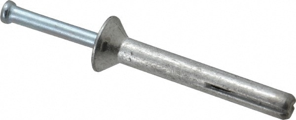 DeWALT Anchors & Fasteners 02838-PWR 1/4" Diam, 1/4" Drill, 2" OAL, 7/8" Min Embedment Hammer Drive Concrete Anchor Image