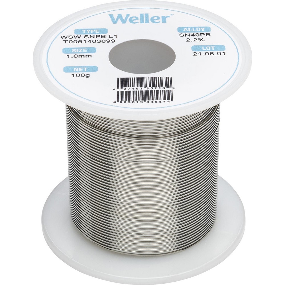 Weller - Solder; Solder Type: Lead; Material: Alloy; Container Type ...