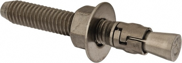 DeWALT Anchors & Fasteners 07612-PWR Concrete Wedge Anchor: 3/8" Dia, 2-3/4" OAL, 1-5/8" Min Embedment Image