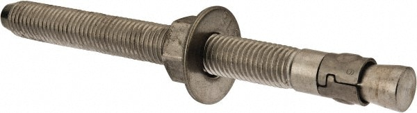 DeWALT Anchors & Fasteners 07648-PWR Concrete Wedge Anchor: 3/4" Dia, 8-1/2" OAL, 3-3/8" Min Embedment Image