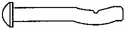 DeWALT Anchors & Fasteners 05503-PWR Split Drive Concrete Anchor: 1-1/4" OAL, 7/8" Min Embedment Image