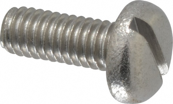 Value Collection MASPM0040010CP Machine Screw: Pan Head, Slotted Image