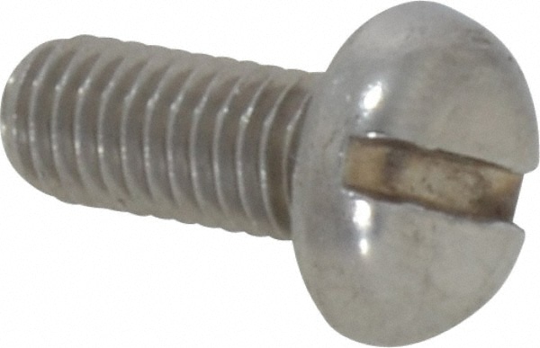 Value Collection MASPM0050012CP Machine Screw: Pan Head, Slotted Image