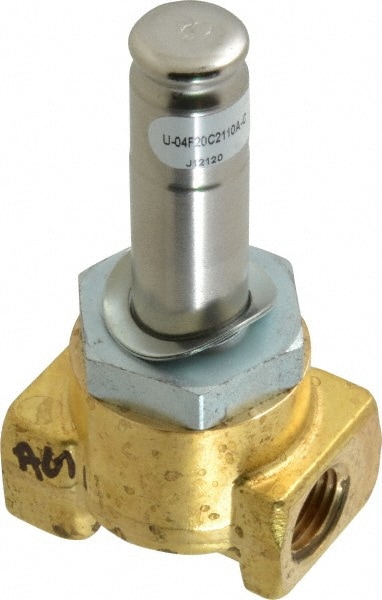 Parker 04F20C2110ACF Solenoid Valve: 1/4" Port, NPT Image