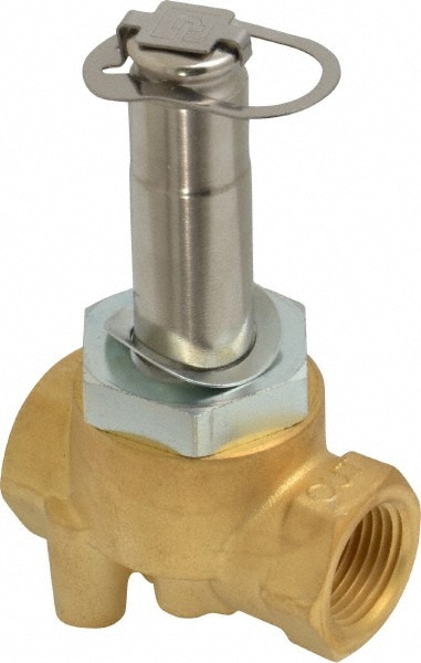 Parker 06F20C2110ACF Solenoid Valve: 3/8" Port, NPT Image