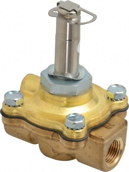 Parker 06FS3C2340ACF Solenoid Valve: 2-Way, 3/8" Port, NPT Image