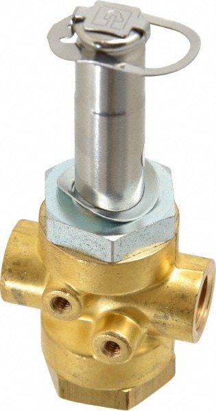 Parker 04F30O2104ADF Solenoid Valve: 1/4" Port, NPT Image