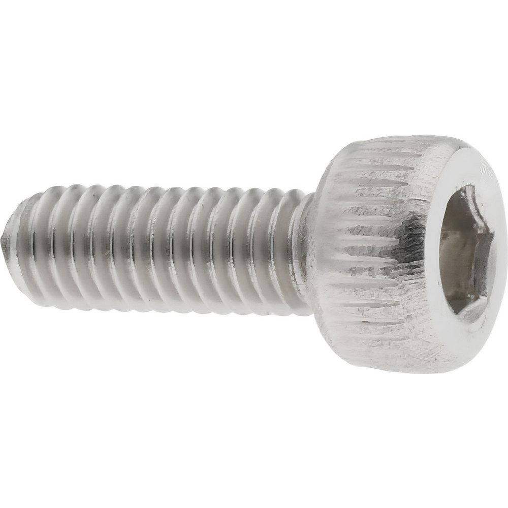 Hex Socket Cap Screw: M3x0.5, 8.00 mm Length Under Head, 18-8 & Austenitic Grade A2 Stainless Steel - Fully Threaded, DIN 912