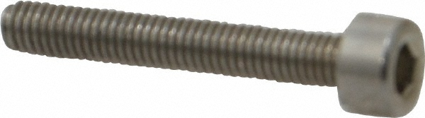 Value Collection MASC0030020CP Hex Head Cap Screw: M3 x 0.50 x 20 mm, Grade 18-8 & Austenitic Grade A2 Stainless Steel Image