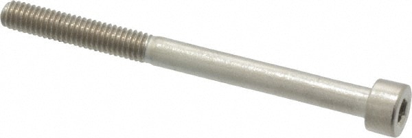 Value Collection R52000515 Hex Head Cap Screw: M4 x 0.70 x 50 mm, Grade 18-8 & Austenitic Grade A2 Stainless Steel Image