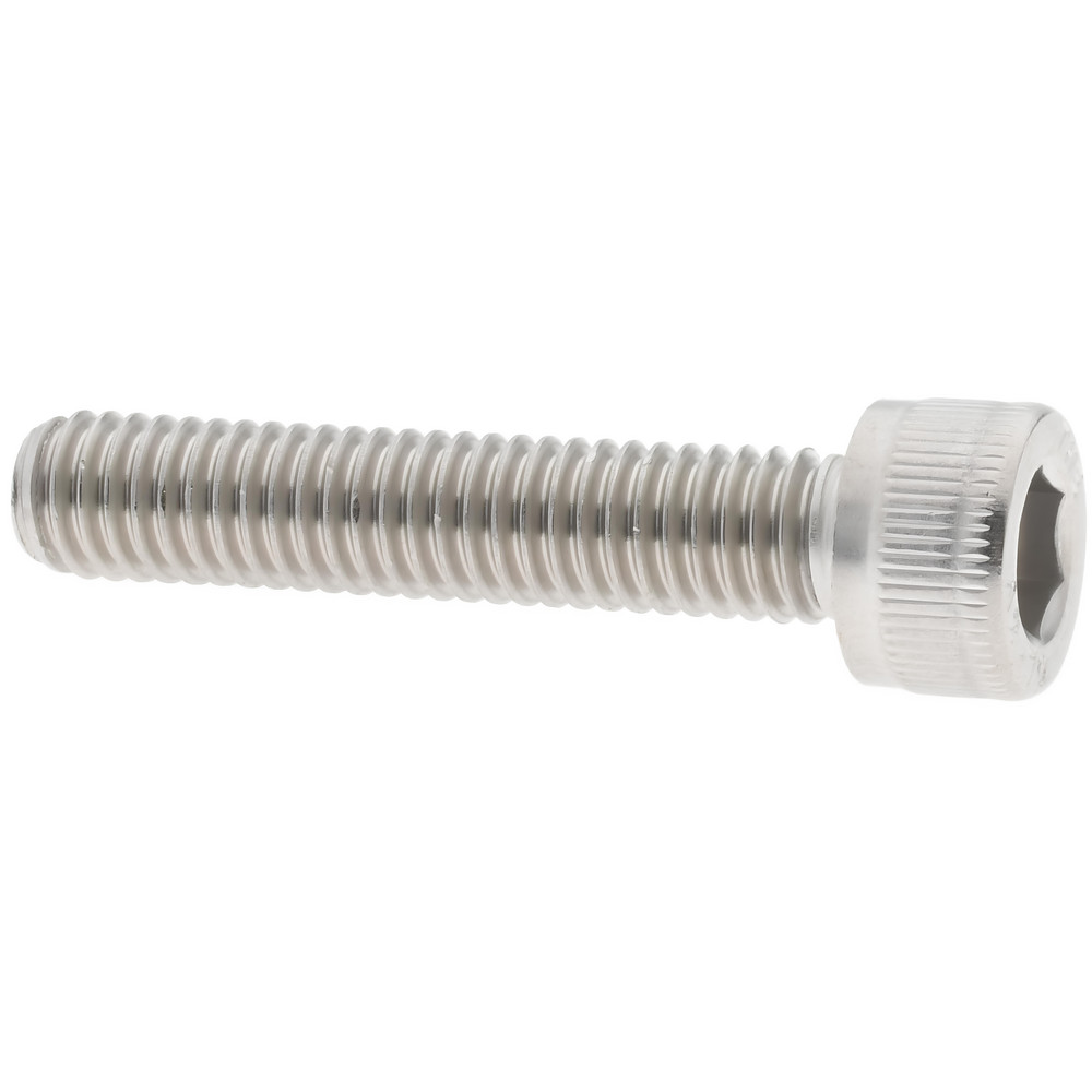 Socket Cap Screw M6 x 1, 30 mm Length Under Head, Socket Cap Head, Hex Socket Drive, Stainless