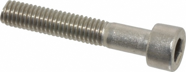 Value Collection MASC0060035CP Low Head Socket Cap Screw: M6 x 1, 35 mm Length Under Head, Socket Cap Head, Hex Socket Drive, Stainless Steel Image