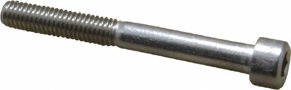 Value Collection MASC0060055CP Hex Head Cap Screw: M6 x 1.00 x 55 mm, Grade 18-8 & Austenitic Grade A2 Stainless Steel Image