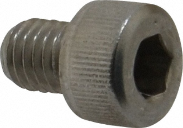 Value Collection MASC0080010CP Hex Head Cap Screw: M8 x 1.25 x 10 mm, Grade 18-8 & Austenitic Grade A2 Stainless Steel Image